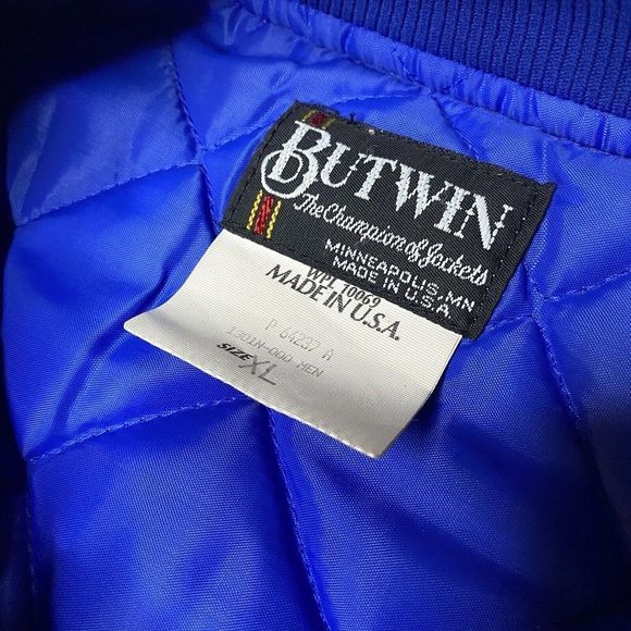 Vintage Seattle Seahawks Jacket Size XL Olympic Peninsula Satin Style Bomber 90s - Picture 11 of 11